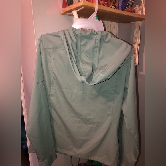 COLUMBIA windbreaker jacket size small green - Picture 4 of 4